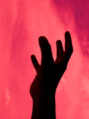 Black hands of death