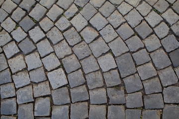 Stone pavement