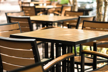 Sidewalk Cafe Tables
