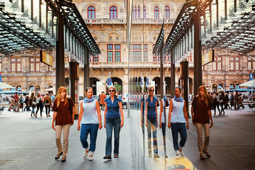 Fototapeta premium Shopping in Vienna