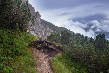 Fototapeta na wymiar Karwendel Mountain Range