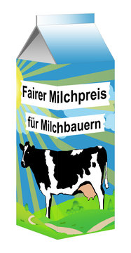 mcg3 MilkCartonGraphics - milk carton - fairer price for dairy farmers - german milchkarton - Fairer Milchpreis f&uuml;r Milchbauern - 1200 dpi g3931