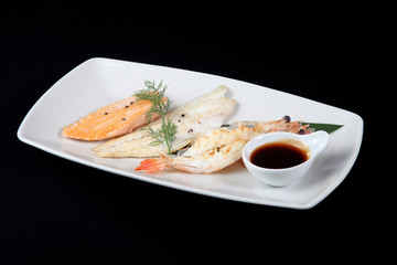 mixed fish