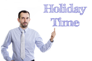 Naklejka premium Holiday Time