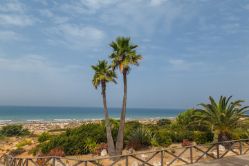 Obraz premium Playa de la Barrosa, Chiclana, Cádiz