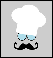 chef wearing glasses
