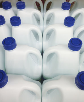 bleach white bottles