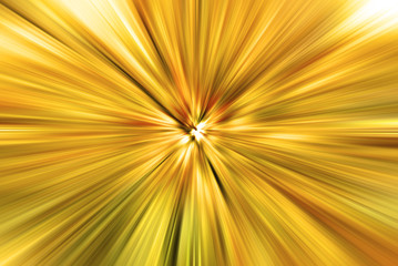Abstract explosive golden winter holidays background with radial blur - 90406520