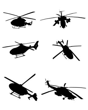 Helicopters set