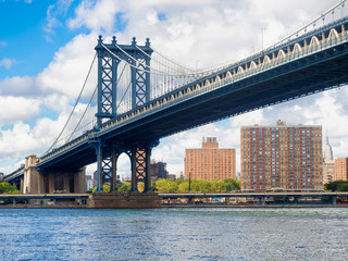 The Manhattan Bridge in New York