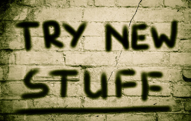 Try New Stuff Concept
