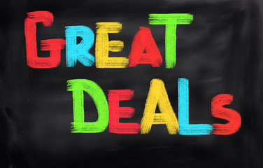 Great Deals Concept