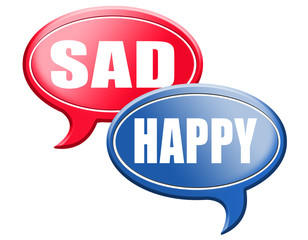 happy or sad