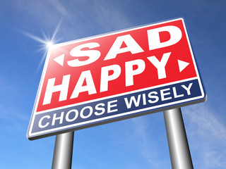 happy or sad