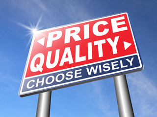quality versus product price - 90413326