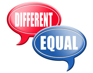 equal or different