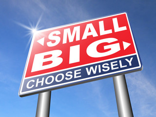 big or small size matters