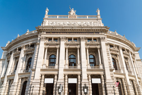 The Burgtheater (Imperial Court Theater) is the Austrian National Theatre in Vienna and one of the most important German language theatres in the world.