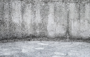 Empty Interior background texture, concrete wall
