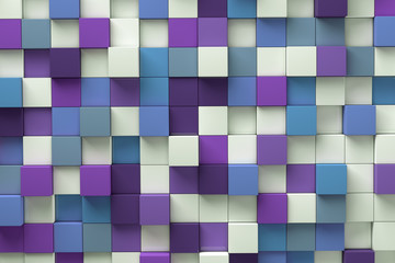 3d Cube Background
