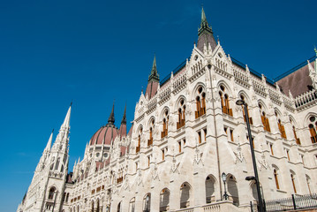 Naklejka premium Budapest, parliament