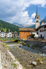 Church in Pozza di Fassa