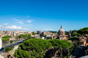 Fototapeta premium Rome's landscape
