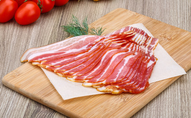 Sliced bacon