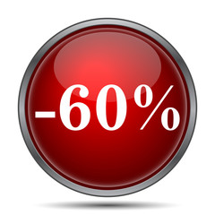 60 percent discount icon
