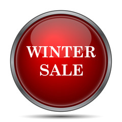 Winter sale icon