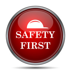 Safety first icon