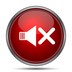 Obraz premium No sound icon