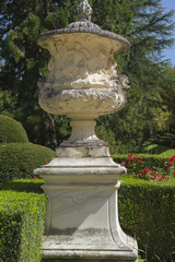 Obraz premium Beautiful classical gardens of La Granja de San Ildefonso, monum