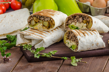 Breakfast burrito