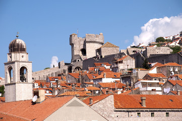 The Walled City of Dubrovnic in Croatia Europe It is one of the most delightful tourist resorts of the Mediterranean. Dubrovnik is nicknamed 