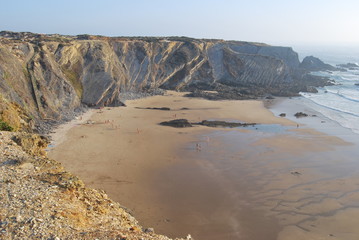 Nossa senhora da rocha a stunning Alentejan beach in Portugal