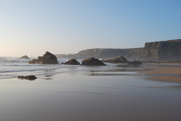 Beach in Alentejo: nossa senhora da rocha