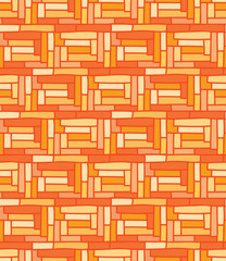 abstract seamless braided background, vector illustration