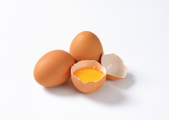 brown eggs