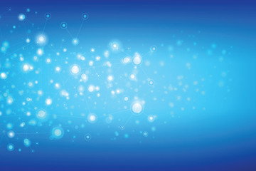 Abstract background connection internet social, dot and line ele