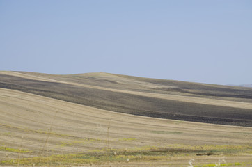 panoramic rural landscape in Italy