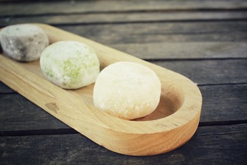 Mochi japanese dessert