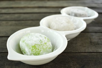 Mochi japanese dessert