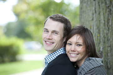 Fototapeta premium Happy Young Couple