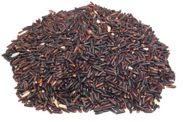 rice berry on white background
