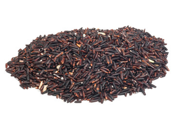 rice berry on white background
