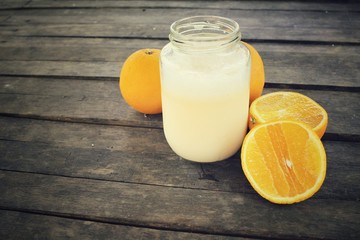 Orange smoothie
