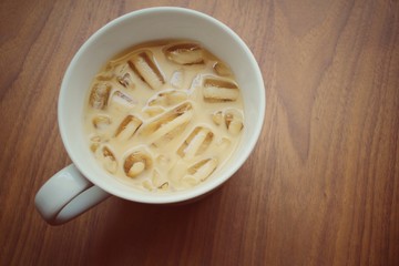 Iced coffee