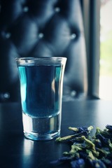 Butterfly pea drink