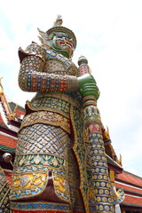 Garuda in Wat Phra Kaew, Temple of the Emerald Buddha, Grand Palace, Thailand